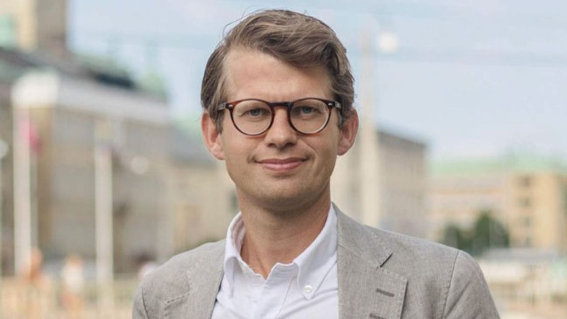 Liberalerna i Göteborgs gruppledare Axel Darvik. Foto: Liberalerna.