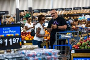 Nya inflationssiffror har redovisats för amerikanska del. Arkivbild. Eduardo Munoz Alvarez/AP/TT