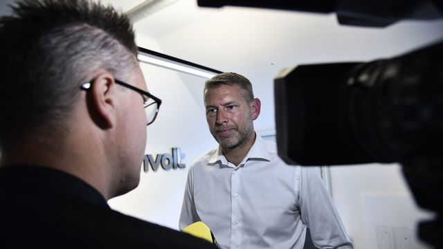 Northvolts VD Peter Carlsson.
Foto: Tove Eriksson /TT