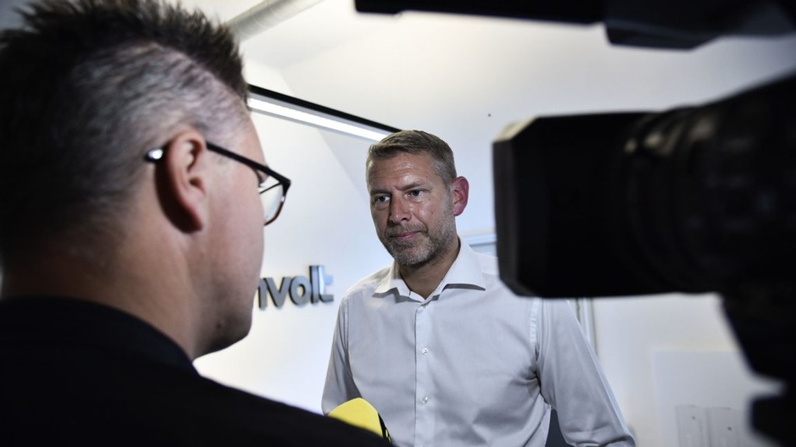 Northvolts VD Peter Carlsson.
Foto: Tove Eriksson /TT