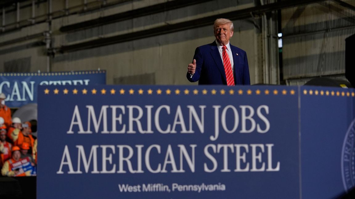 USA:s president Donald Trump. Foto: Julia Demaree Nikhinson/AP/TT