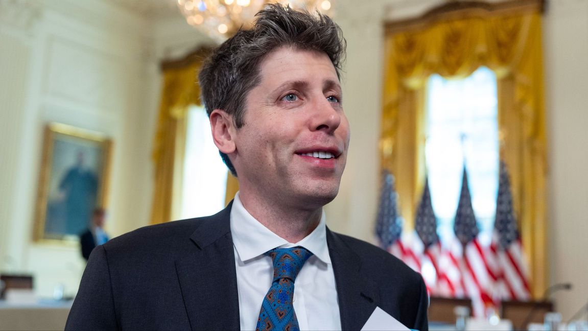 Sam Altman - vd för OpenAI. Foto: Alex Brandon/AP/TT