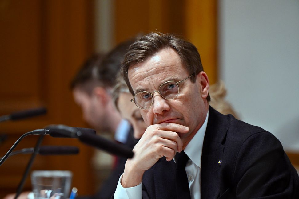 Statsminister Ulf Kristersson (M). Arkivbild. Christine Olsson/TT