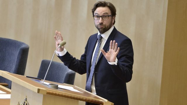 Malm (L) anser är 21-årsregeln är viktig för att motverka tvångsäktenskap. Foto: Claudio Bresciani / TT.