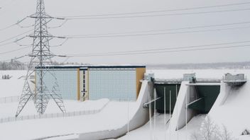 Isläggningen i norra Sverige, en av orsakerna bakom de stigande elpriserna. Foto: Fredrik Sandberg/TT.