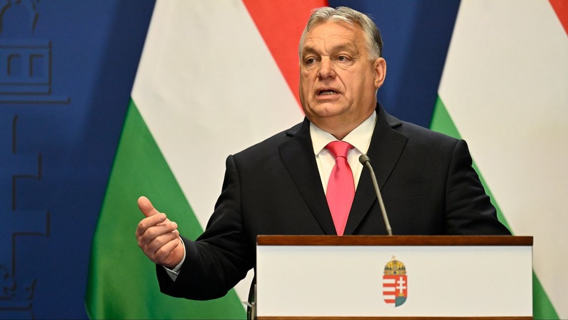 Ungerns premiärminister Viktor Orbán står ensam kvar. Arkivbild. Foto: DENES ERDOS/AP/TT