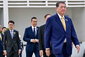 Phumtham Wechayachai. Bild distribuerad av den thailändska regeringen i juli. Foto: Thailands regering via AP/TT