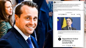 Staffanstorpsmoderaten Christian Sonesson sågar oppositionens krav. Foto: Henrik Montgomery/TT