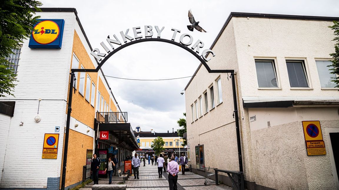 Rinkeby finns med på listan. Arkivbild. Foto: Ali Lorestani/TT