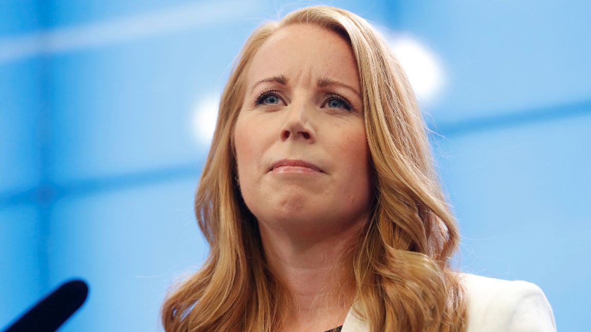 Annie Lööf (C). Älskad och hatad. Foto: Stefan Jerrevång/TT 