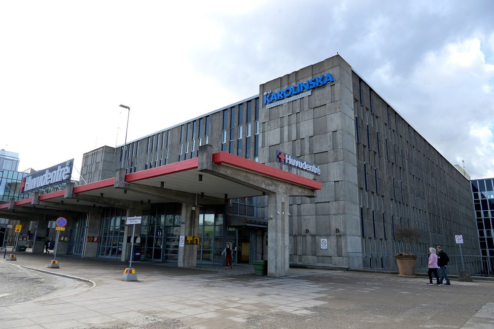 Karolinska Universitetssjukhuset i Huddinge. Arkivbild. Janerik Henriksson/TT