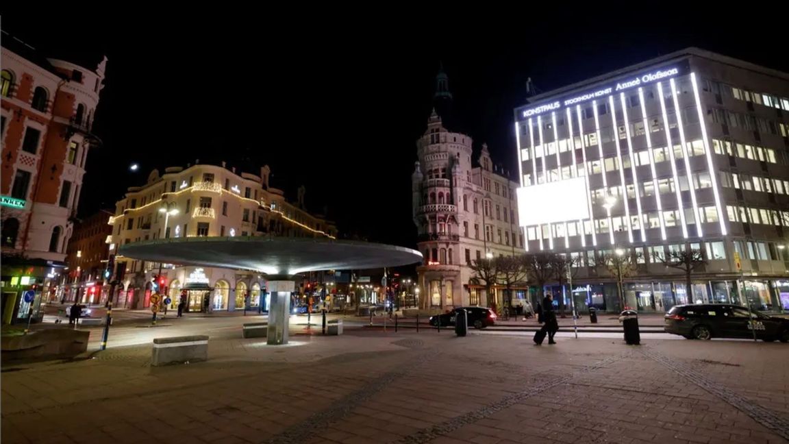 Stureplan i Stockholm, symbol för den nya Centern Foto: Fredrik Persson/TT