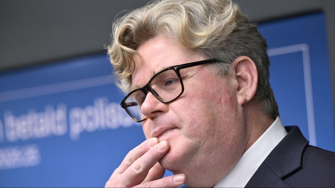 Justitieminister Gunnar Strömmer. Arkivbild. Henrik Montgomery/TT