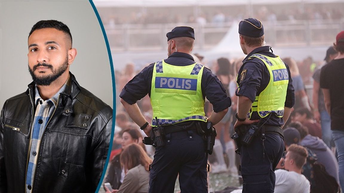 Svenska poliser – en skrämmande syn för mörkhyade? Foto: Timmy Augustsson / Christine Olsson/TT