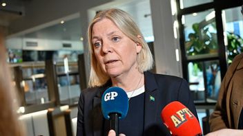 S-ledaren Magdalena Andersson. Foto: Pontus Lundahl/TT