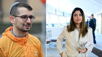 Showan Shattak och Nooshi Dadgostar. Bild: Johan Nilsson/TT/Paul Wennerholm / TT