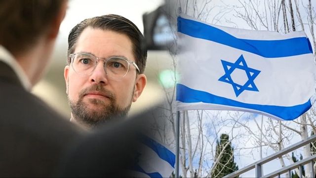 Israel har nu formellt öppna kontakter med Jimmie Åkesson och SD. Foto: Jessica Gow/TT/Pressbild