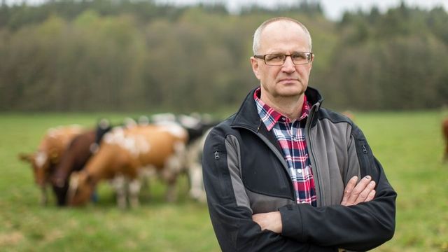 Palle Borgström, förbundsordförande Lantbrukarnas Riksförbund