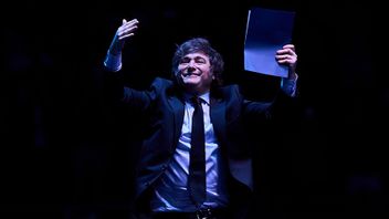 Argentinas president Javier Milei. Foto: Manu Fernandez/AP/TT