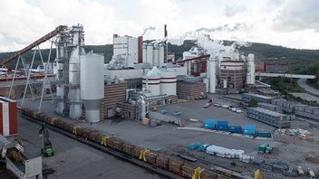 SCA Östrands massafabrik utanför Timrå. Foto: Fredrik Sandberg / TT