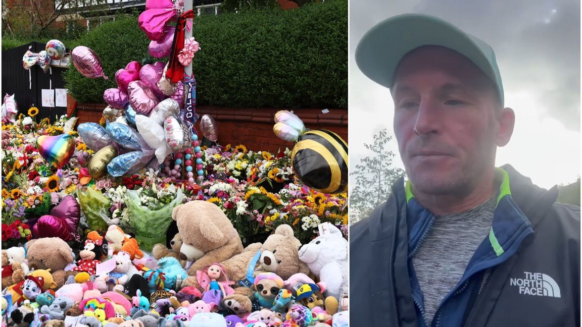 Jamie Michael gick ut i ilska på Facebook efter att tre barn på en danslektion mördades. Foto: Darren Staples/AP/TT/Skärmdump från Facebook