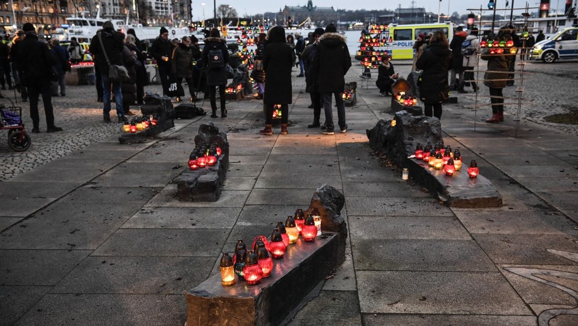 Förintelsens minnesdag borde få handla om det judiska. Foto: Pontus Lundahl/TT 