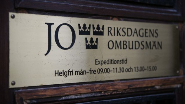 JO säger NÄ. Photo credit: Jessica Gow / TT