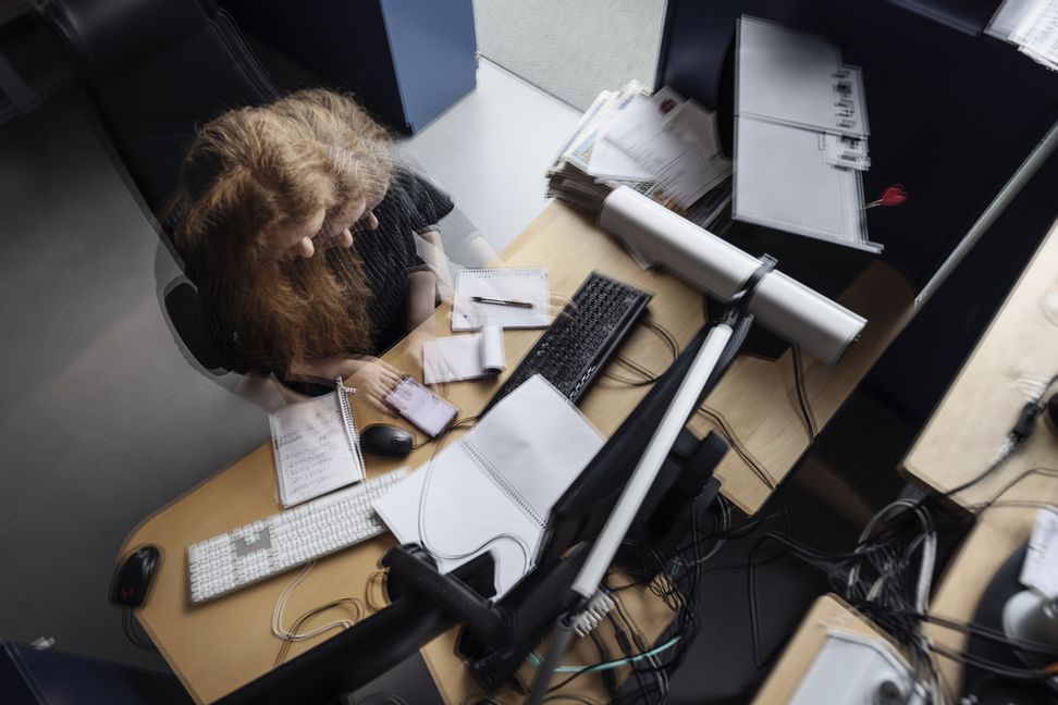 Mindre administration, mer tid för undervisning. En utredning lämnar nu förslag på hur lärarnas arbete kan förändras. Arkivbild. Stina Stjernkvist/TT