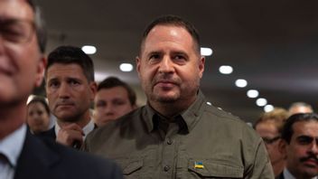 Den ukrainske presidentens nu avgående stabschef Andrij Jermak, här på en bild tagen i Montreal, Kanada i tidigare i år. Foto: Christinne Muschi/AP/TT