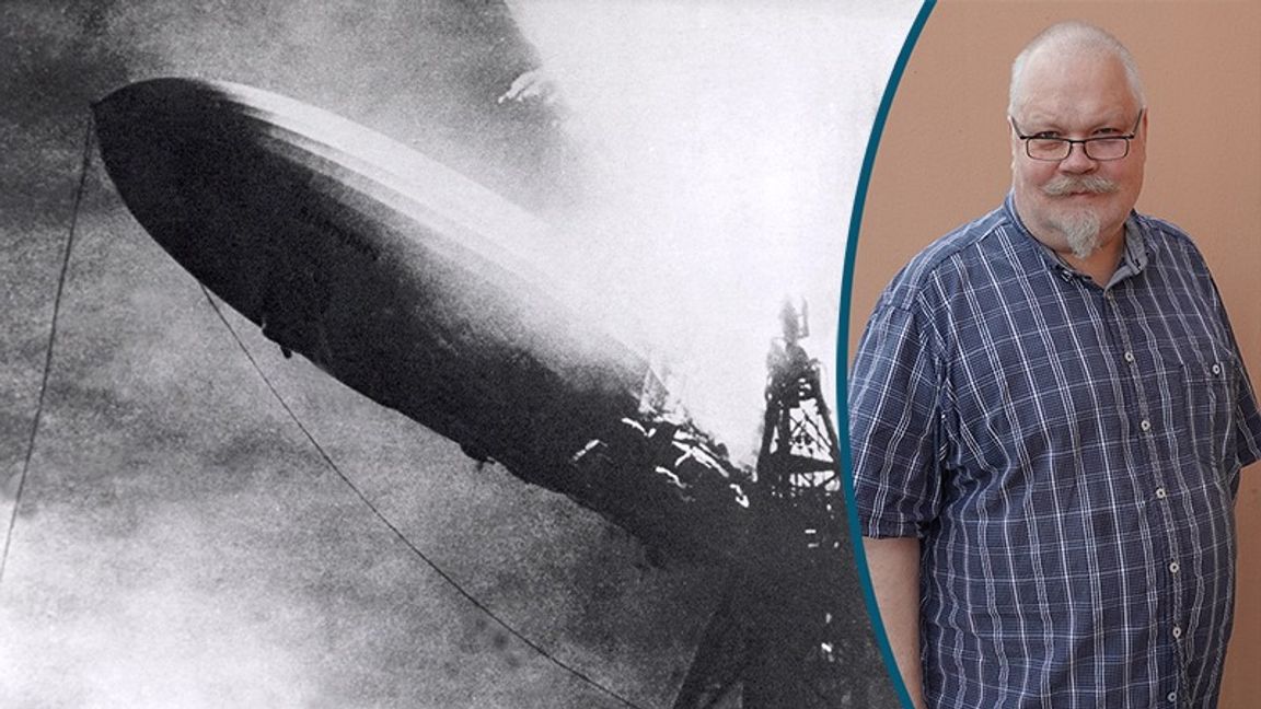 Hindenburg-katastrofen 1937. Är svensken fredsskadad och oförberedd på katastrofer? Foto: TT / Privat