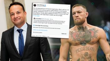 MMA-stjärnan Conor McGregor har den senaste tiden varit mycket kritisk till det irländska styret och premiärminister Leo Varadkar. Foto: Martin Sylvest/John Locher/Scanpix Denmark/AP/TT/X