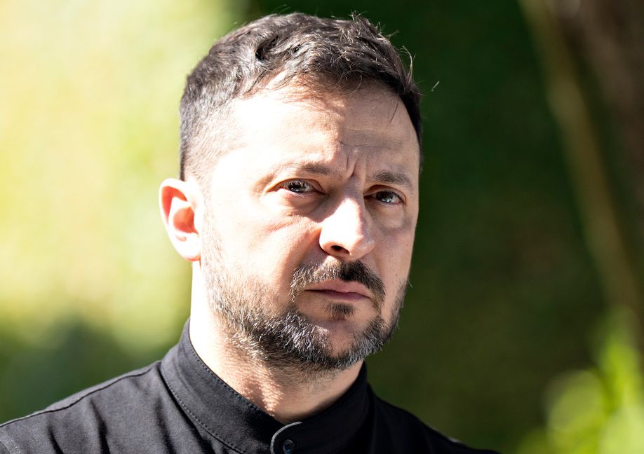 Ukrainas president Volodymyr Zelenskyj har lagt fram ett nytt lagförslag. Arkivbild. Foto: Henning Bagger/AP/TT