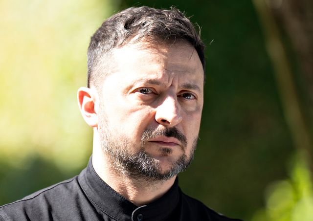 Ukrainas president Volodymyr Zelenskyj har lagt fram ett nytt lagförslag. Arkivbild. Foto: Henning Bagger/AP/TT