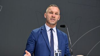 Civilminister Erik Slottner (KD). Foto: Henrik Montgomery/TT