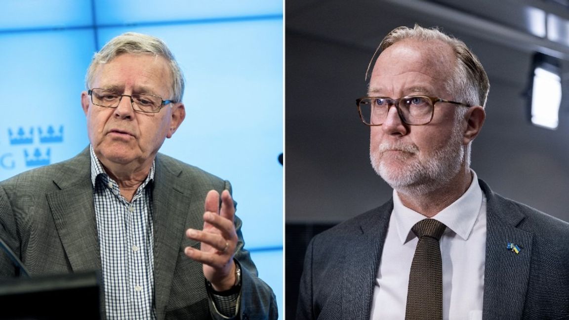 Liberalernas partiledare Johan Pehrson säger i Nyhetsmorgon att Hamiltons uttalande blev ”väldigt fel”. Foto: Pontus Lundahl TT/Christine Olsson/TT