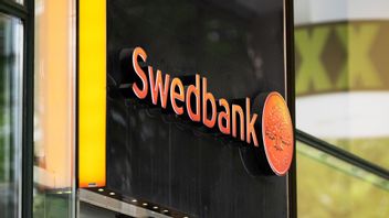 Bild på Swedbanks logotyp. Foto: Caisa Rasmussen/TT