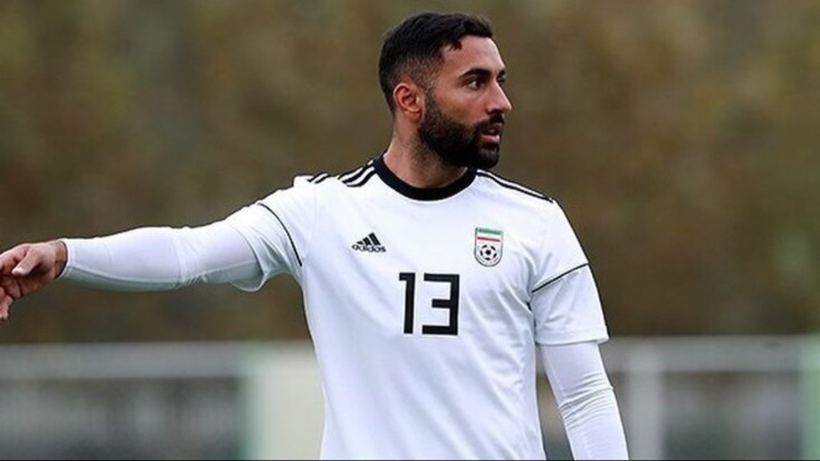 Saman Ghoddos född i Malmö representerar Iran. ,Foto: Mahmoud Hosseini/CC BY 4.0