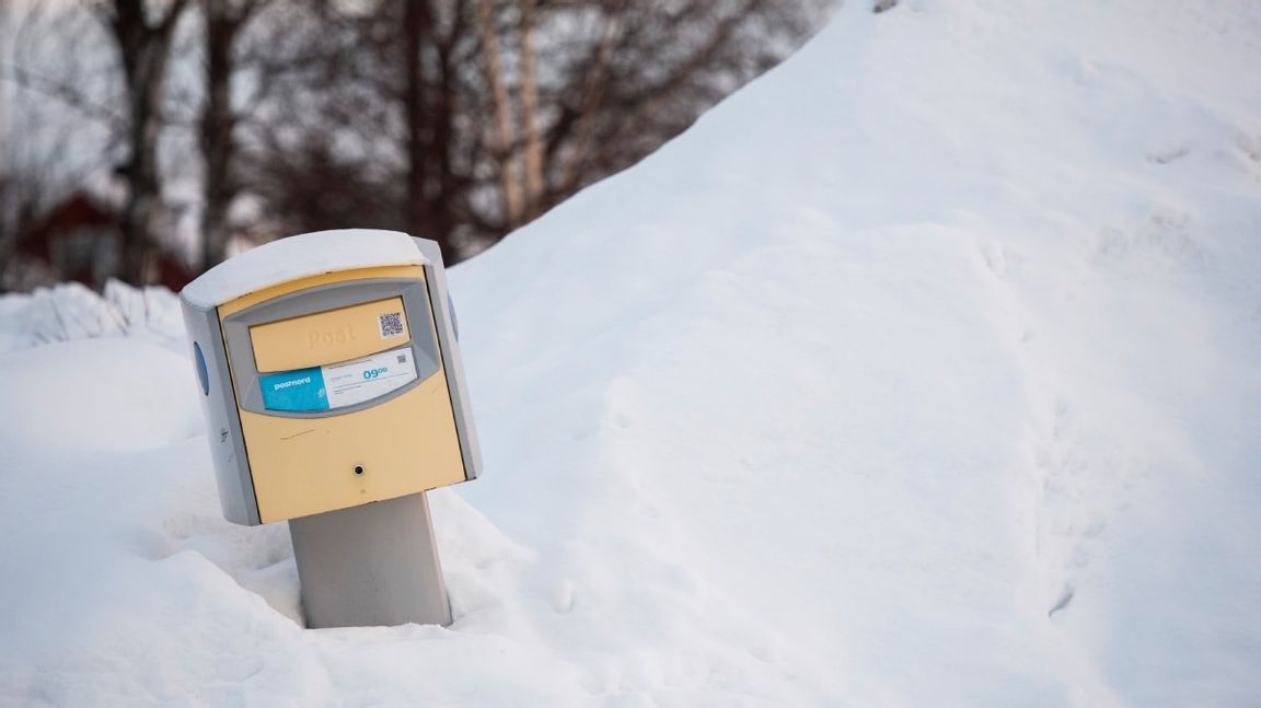 Brevvolymerna fortsätter att minska. Arkivbild. Foto: Erik Mårtensson/TT
