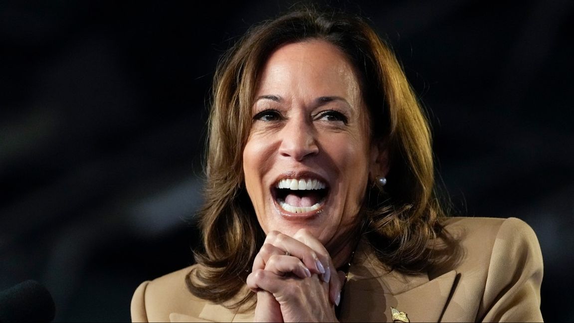 Kamala Harris – Rysslands mardröm? Kinas skräck? Irans fasa? Västvärldens sköld? FOTO: Ross D. Franklin / TT