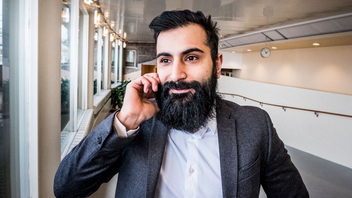 Hanif Bali meddelar att han lämnar riksdagen efter valet 2022. Arkivbild. Foto: Magnus Hjalmarson Neideman/SvD/TT