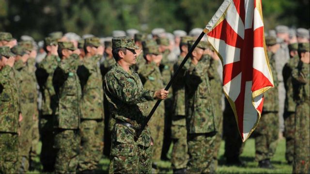 Premiärminister Ishiba har prioriterat Japans upprustning och inhemska vapentillverkning. Foto: TT