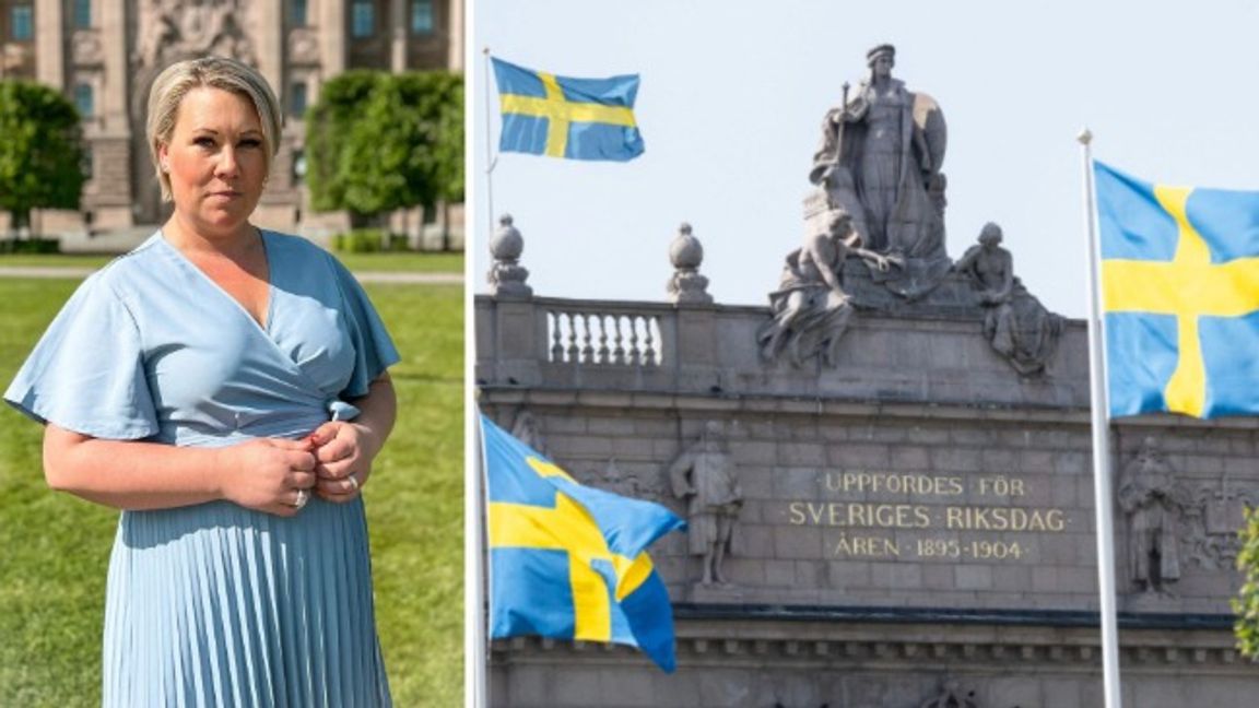 Camilla Brodin (KD). Foto: Privat Fredrik Sandberg/TT