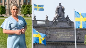 Camilla Brodin (KD). Foto: Privat Fredrik Sandberg/TT