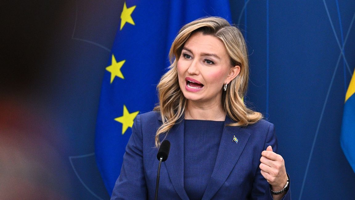 Näringsminister Ebba Busch (KD). Foto: Claudio Bresciani/TT