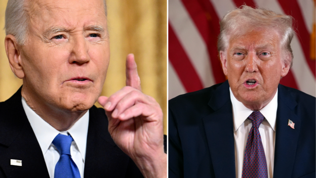 I en offentlig ordväxling gör båda presidenterna anspråk på att ha löst vapenvilan i Gaza. Foto: AP