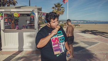 Olof K. Gustafsson i Marbella. Bild: Linus Sundahl-Djerf / SvD / TT 