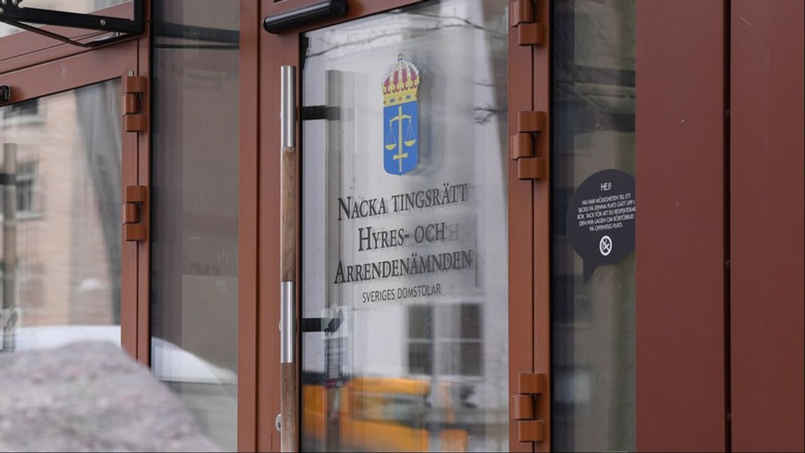 Flera personer har tidigare häktats i sin utevaro vid Nacka tingsrätt. Arkivbild. Foto: Henrik Gustafsson Nicander/TT