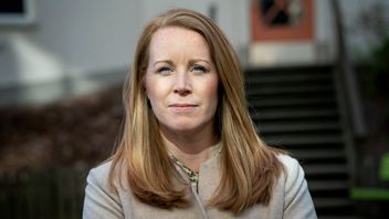 Centerledaren Annie Lööf. Foto: Malin Hoelstad, SvD/TT.