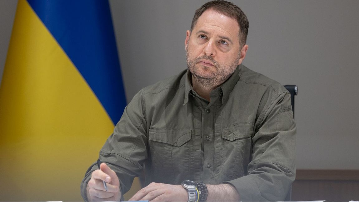 Andrij Jermak, den ukrainska presidentadministrationens chef februari 2020 - november 2025.  Foto från maj 2024, bildkälla: Vin.gov.ua / Wikimedia commons
