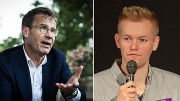 Ulf Kristersson och Joakim Medin. Bild: Anna Tärnhuvud SVD / TT/Agatefilm/CC BY-SA 4.0